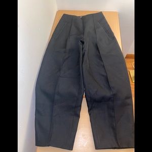 Acne Studios Maja Tech Tapered Black Pants